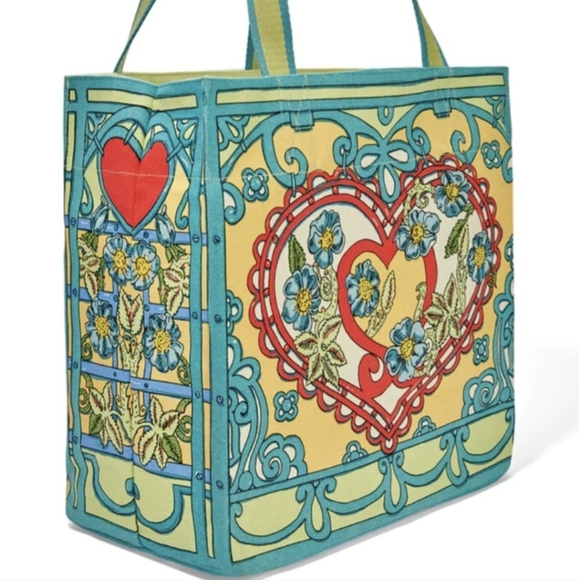 New Large Brighton A Winter's Love Tote. - Picture 4 of 16